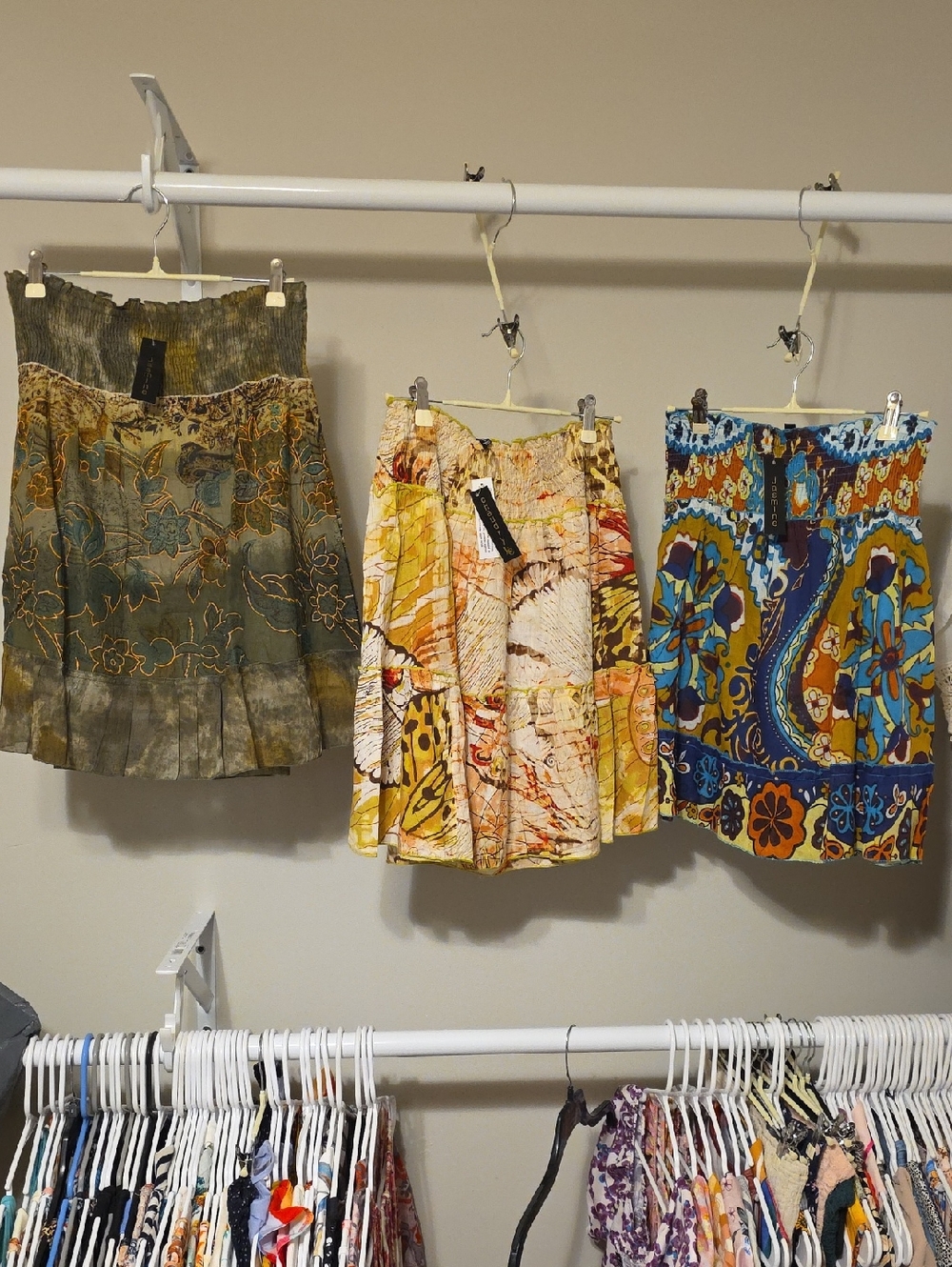 Chaudry Kc & Jasmine Bundle of 3 Boho Skirts. Size Small